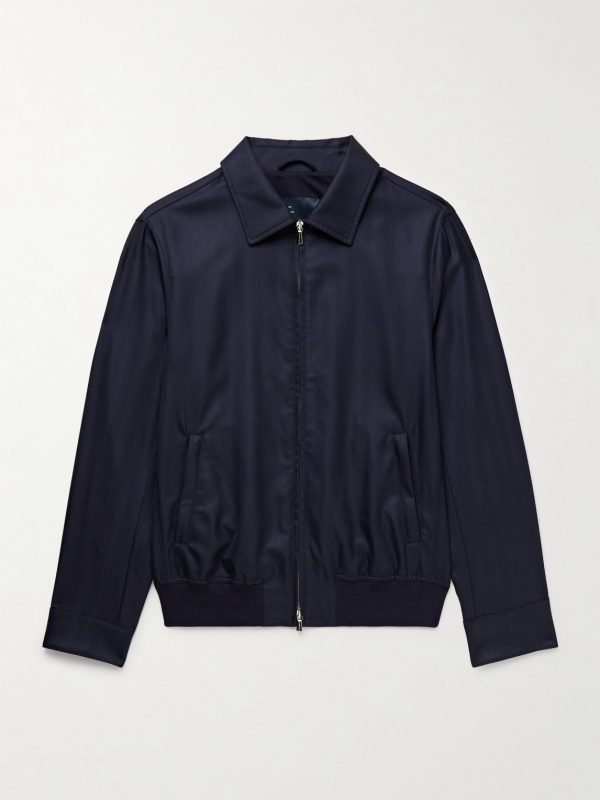 Wool Bomber Jacket Wool Bomber Jacket