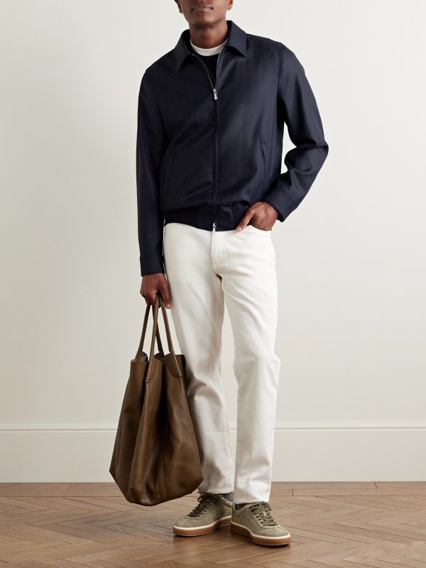 Wool Bomber Jacket - OU Wool Bomber Jacket - OU