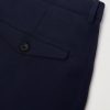 Wide-leg Twill Trousers - CU