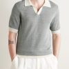 Slim-Fit Birdseye Cotton and Linen-Blend Polo Shirt - FR Slim-Fit Birdseye Cotton and Linen-Blend Polo Shirt - FR