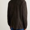 Suede Overshirt - BK Suede Overshirt - BK