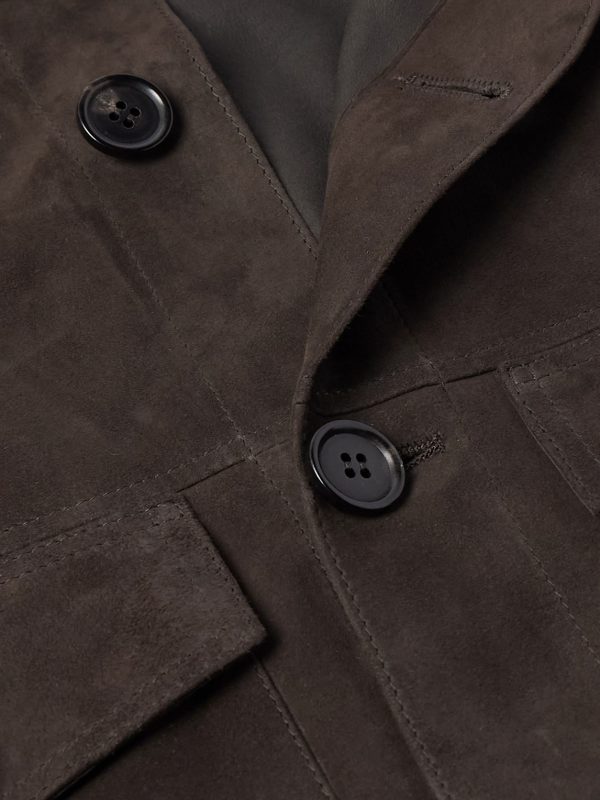 Suede Overshirt - CU Suede Overshirt - CU