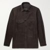 Suede Overshirt Suede Overshirt