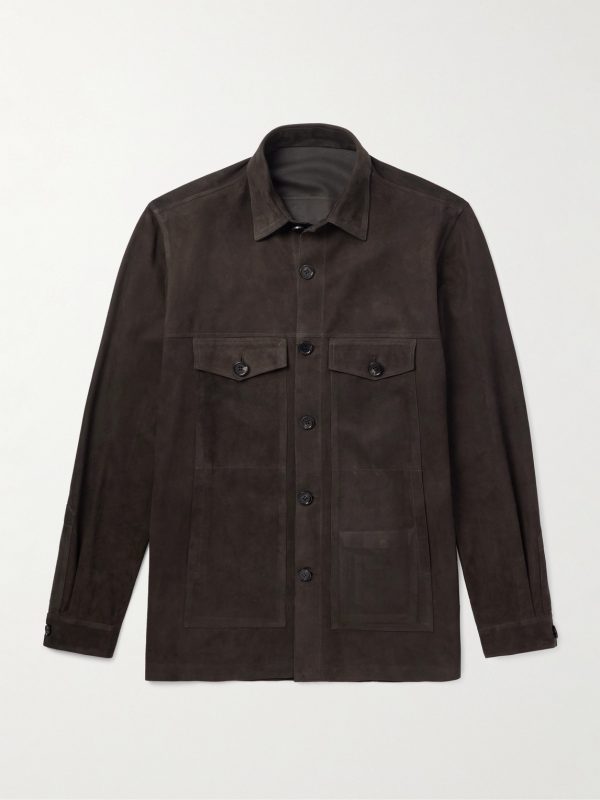 Suede Overshirt Suede Overshirt