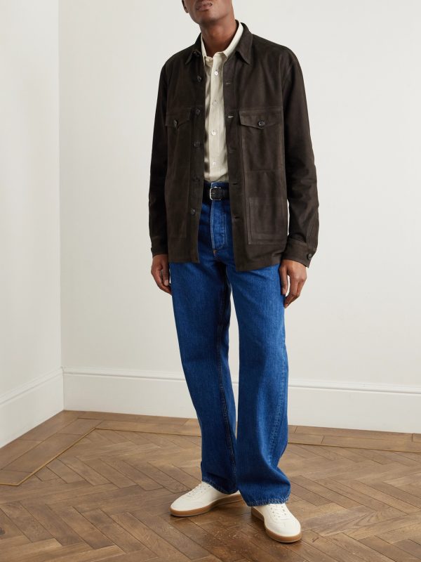 Suede Overshirt - OU Suede Overshirt - OU