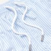 Straight-Leg Mid-Length Striped Swim Shorts - CU Straight-Leg Mid-Length Striped Swim Shorts - CU
