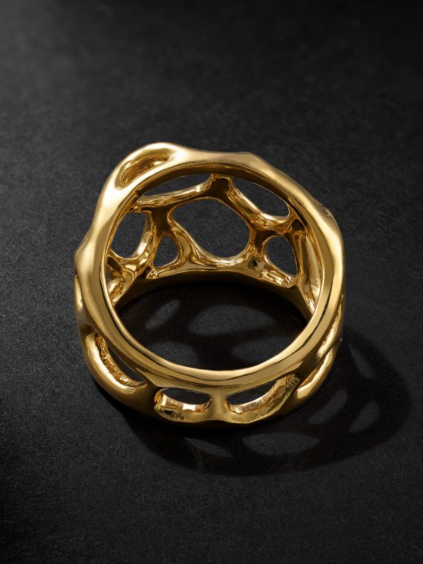 Symbiote 14-Karat Gold Ring - BK Symbiote 14-Karat Gold Ring - BK