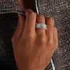 Destroyer 14-Karat White Gold Diamond Ring - FR