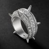 Destroyer 14-Karat White Gold Diamond Ring