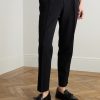 Daniel Tapered Pleated Wool-Blend Seersucker Suit Trousers - FR Daniel Tapered Pleated Wool-Blend Seersucker Suit Trousers - FR