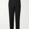 Daniel Tapered Pleated Wool-Blend Seersucker Suit Trousers Daniel Tapered Pleated Wool-Blend Seersucker Suit Trousers