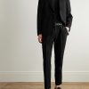 Daniel Tapered Pleated Wool-Blend Seersucker Suit Trousers - OU Daniel Tapered Pleated Wool-Blend Seersucker Suit Trousers - OU