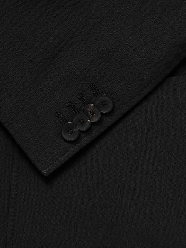 Stretch-Cotton Seersucker Suit Jacket - CU Stretch-Cotton Seersucker Suit Jacket - CU
