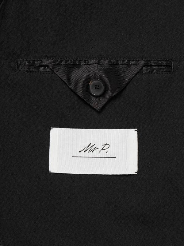 Stretch-Cotton Seersucker Suit Jacket - E1 Stretch-Cotton Seersucker Suit Jacket - E1