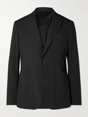 Stretch-Cotton Seersucker Suit Jacket Stretch-Cotton Seersucker Suit Jacket
