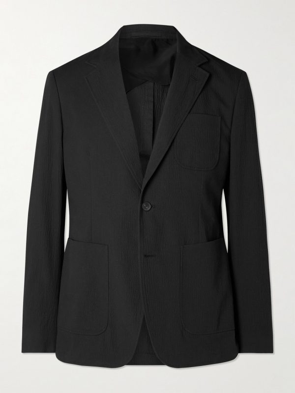 Stretch-Cotton Seersucker Suit Jacket Stretch-Cotton Seersucker Suit Jacket