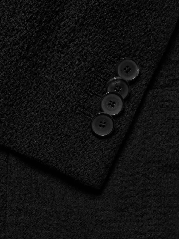 Wool-Blend Seersucker Suit Jacket - CU Wool-Blend Seersucker Suit Jacket - CU