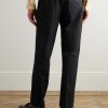 James Tapered Stretch-Cotton Seersucker Suit Trousers - BK
