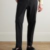 James Tapered Stretch-Cotton Seersucker Suit Trousers - FR
