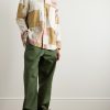 Fatigue Wide-Leg Cotton-Blend Ripstop Trousers - OU Fatigue Wide-Leg Cotton-Blend Ripstop Trousers - OU