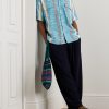 50s Milano Camp-Collar Cotton-Jacquard Shirt - OU 50s Milano Camp-Collar Cotton-Jacquard Shirt - OU