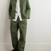 Convertible-Collar Cotton-Blend Ripstop Jacket - OU Convertible-Collar Cotton-Blend Ripstop Jacket - OU