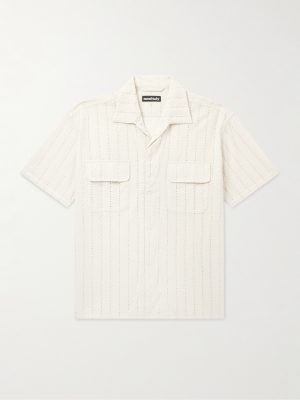 Milano Hakoba Broderie Anglaise Cotton Shirt