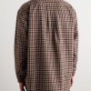 Garson Checked Cotton-Flannel Shirt - BK Garson Checked Cotton-Flannel Shirt - BK