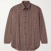 Garson Checked Cotton-Flannel Shirt Garson Checked Cotton-Flannel Shirt