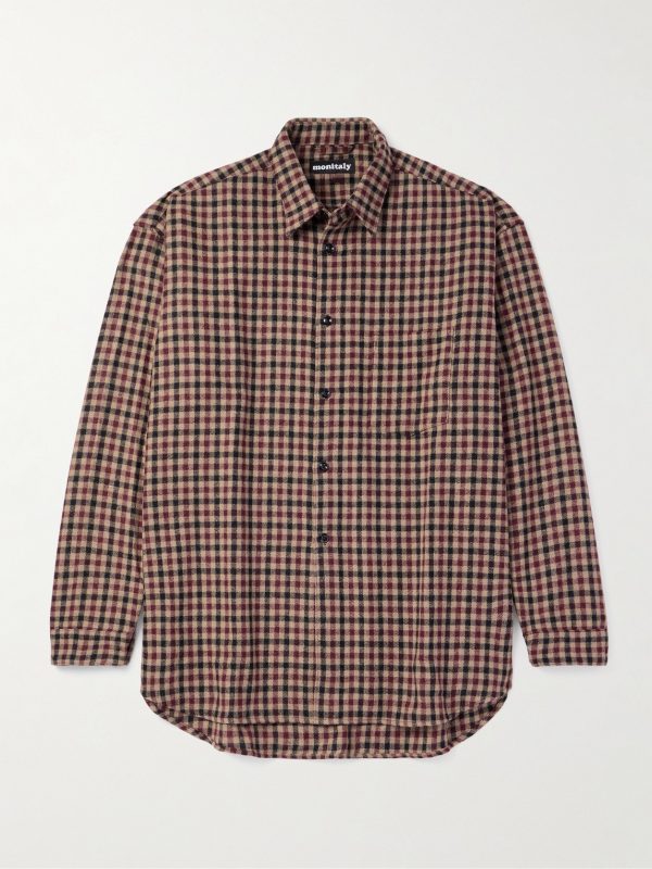 Garson Checked Cotton-Flannel Shirt Garson Checked Cotton-Flannel Shirt