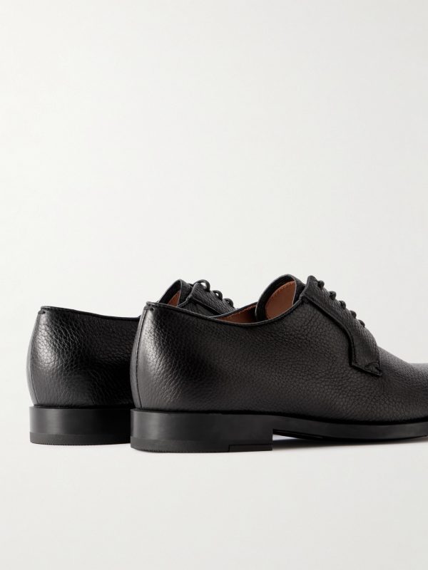 New Classic Flex Full-Grain Leather Derby Shoes - BK