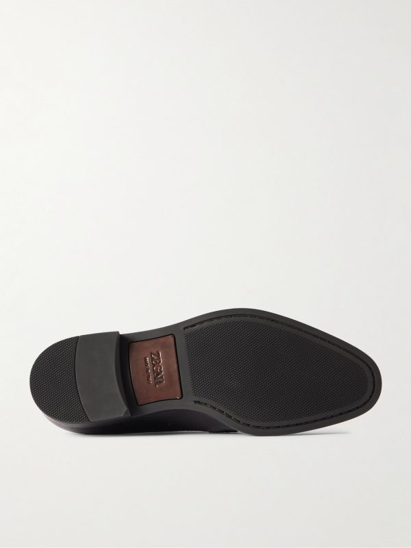 New Classic Flex Full-Grain Leather Derby Shoes - E1