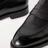 New Classic Flex Glossed-Leather Penny Loafers - CU