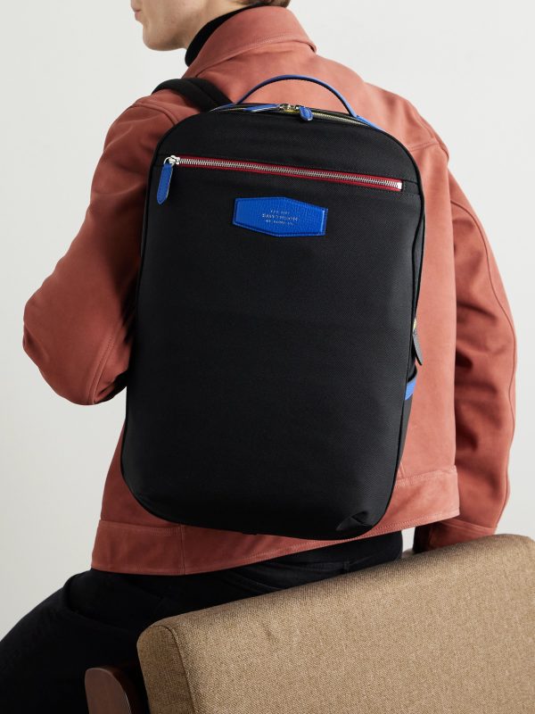 Norton Leather-Trimmed ECONYL® Backpack - OU Norton Leather-Trimmed ECONYL® Backpack - OU