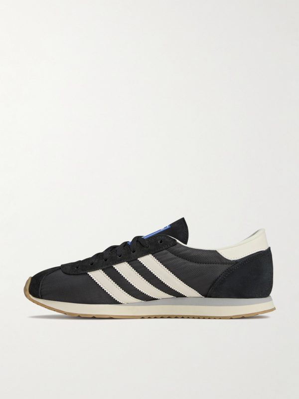 Pampanga SPZL Suede and Leather-Trimmed Shell Sneakers - BK Pampanga SPZL Suede and Leather-Trimmed Shell Sneakers - BK