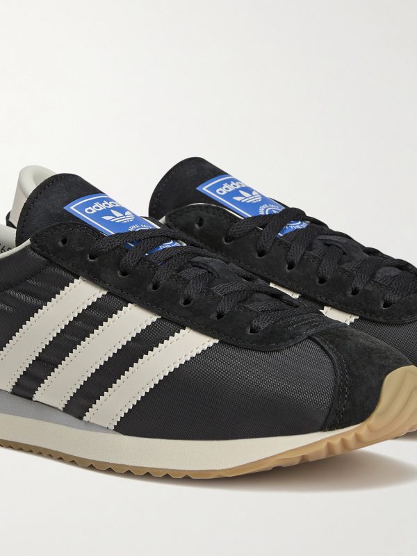 Pampanga SPZL Suede and Leather-Trimmed Shell Sneakers - CU Pampanga SPZL Suede and Leather-Trimmed Shell Sneakers - CU