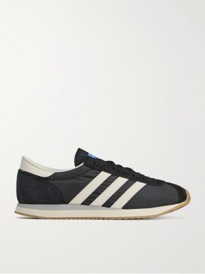 Pampanga SPZL Suede and Leather-Trimmed Shell Sneakers Pampanga SPZL Suede and Leather-Trimmed Shell Sneakers