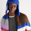 Thistle Checked Alpaca-Blend Trapper Hat - OU