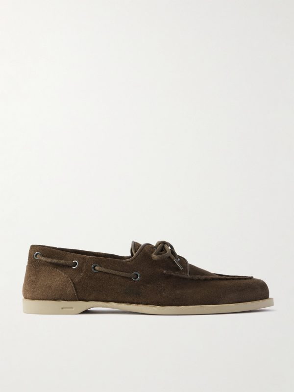 Foil Suede Boat Shoes Foil Suede Boat Shoes