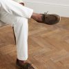 Foil Suede Boat Shoes - OU Foil Suede Boat Shoes - OU