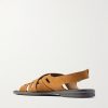 Seaford Cutout Suede Sandals - BK