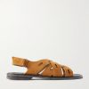 Seaford Cutout Suede Sandals