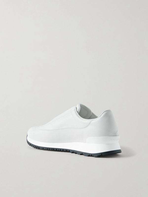 Lift Leather Slip-On Sneakers - BK Lift Leather Slip-On Sneakers - BK