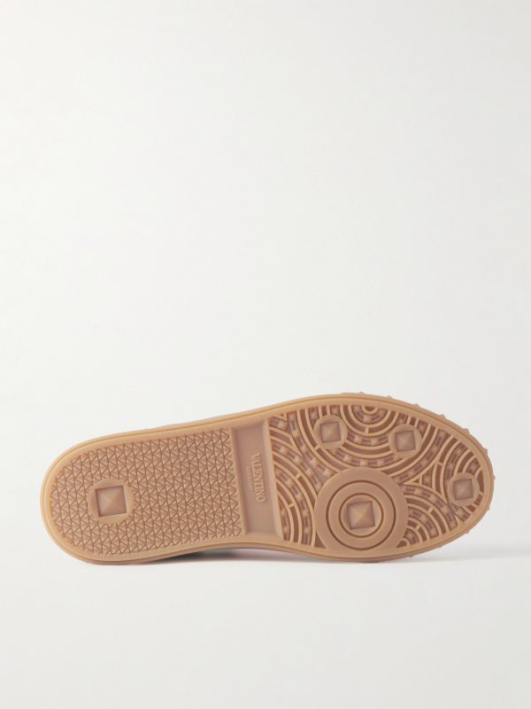 Upvillage Leather-Trimmed Suede Sneakers - E1 Upvillage Leather-Trimmed Suede Sneakers - E1