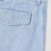 Wide-Leg Cotton-Chambray Trousers - CU Wide-Leg Cotton-Chambray Trousers - CU