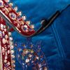 Belted Sequin-Embellished Cotton-Velvet Jacket - CU
