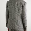Prince of Wales Checked Wool Suit Jacket - BK Prince of Wales Checked Wool Suit Jacket - BK