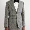 Prince of Wales Checked Wool Suit Jacket - FR Prince of Wales Checked Wool Suit Jacket - FR