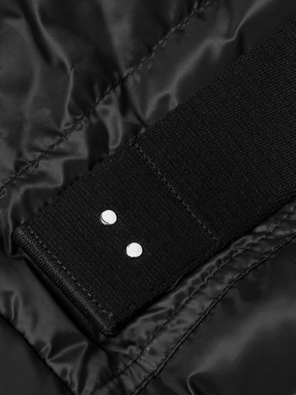 + Moncler Logo-Appliquéd Quilted Shell Down Jacket - E1 + Moncler Logo-Appliquéd Quilted Shell Down Jacket - E1