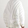 + Moncler Oversized Padded Quilted Shell Bomber Jacket - BK